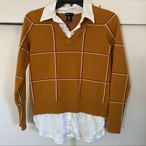 Long Sleeve Sweater Blouse